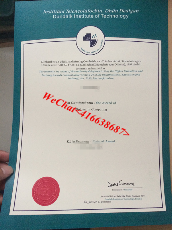 爱尔兰敦达克理工学院毕业证 Dundalk Institute of Technology Degree