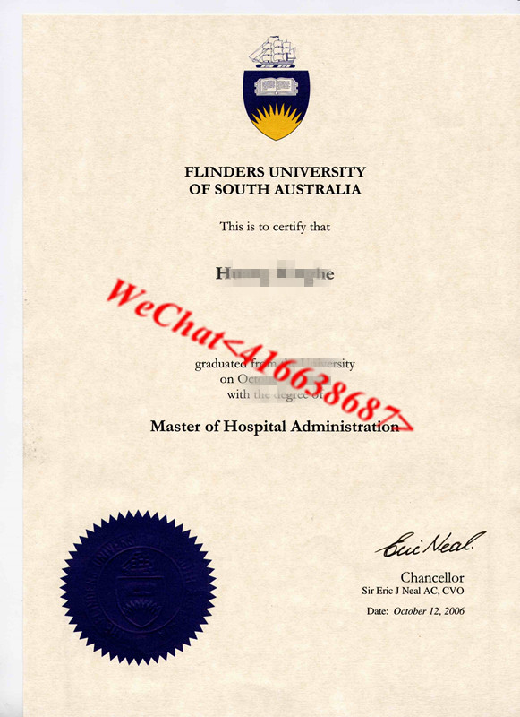 弗林德斯大学毕业证Flinders University diploma