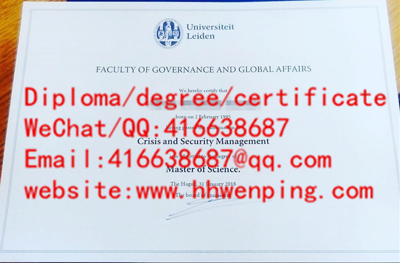 荷兰莱顿大学毕业证Leiden University degree of master of science