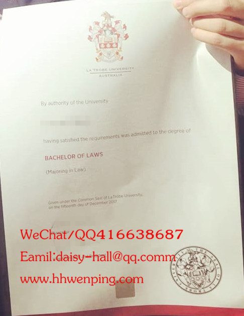 澳大利亚拉筹伯大学毕业证La Trobe University degree certificate