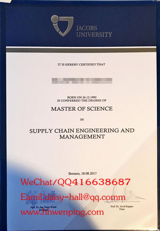 德国不来梅雅各布大学毕业证Jacobs University Bremen degree certificate