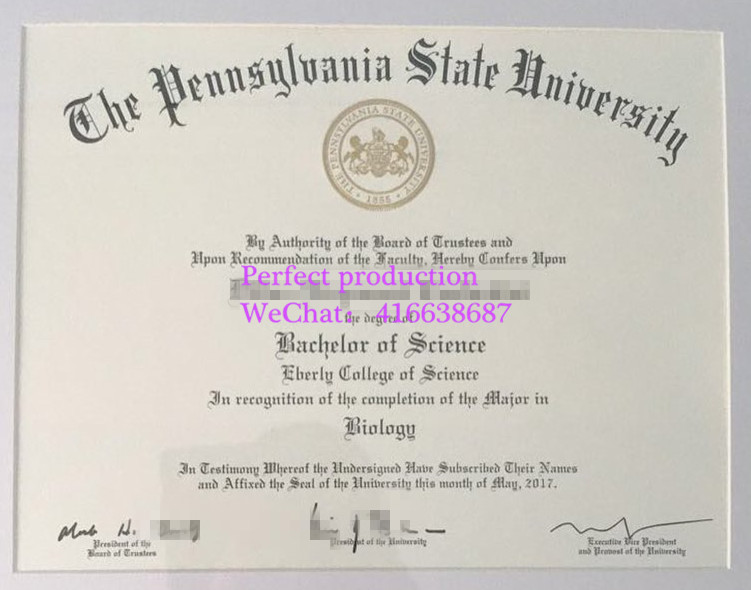 宾夕法尼亚州立大学学位帕克分校The Pennsylvania State University degree