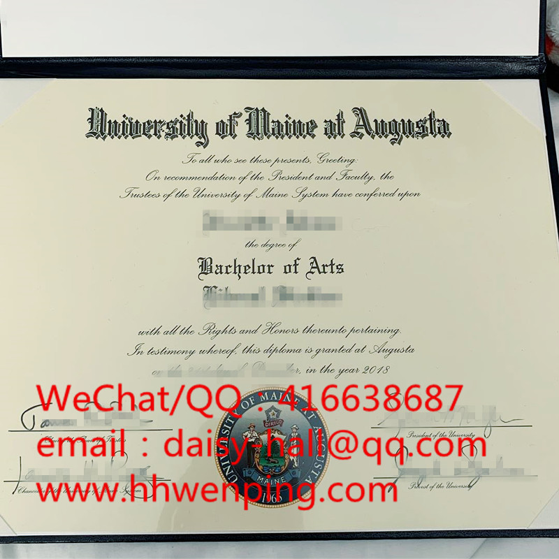 university of maine bachelor degree缅因大学奥古斯塔分校毕业证书