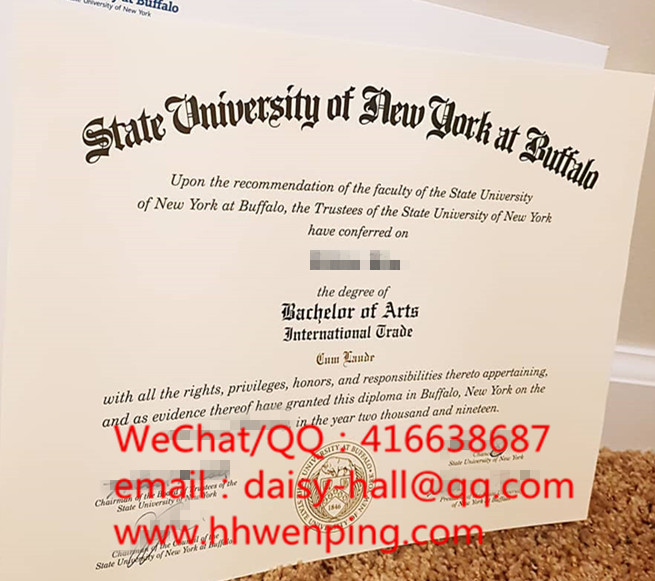 state university of new york at buffalo degree certificate
