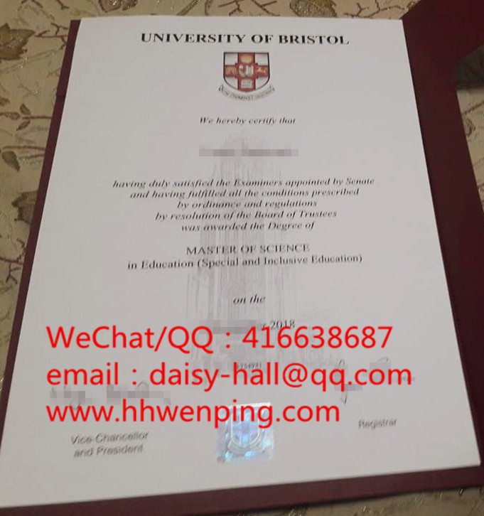 university of bristol degree certificate布里斯托大学毕业证